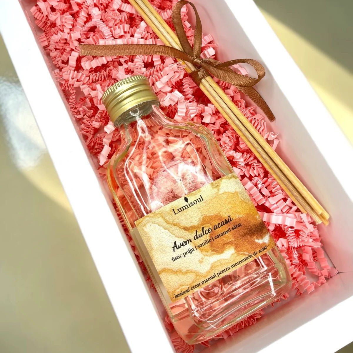 "Avem Dulce Acasă" – Parfum de Cameră cu Bețișoare | 100ml - Lumisoul