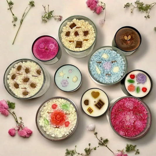 Set Duo Delight toate aromele disponibile - ciocolată, caramel, alune, cireșe, trandafiri, cafea, lapte, lavandă, cocos, mare, iris, iasomie, mure, La Vie Est Belle - Lumisoul România